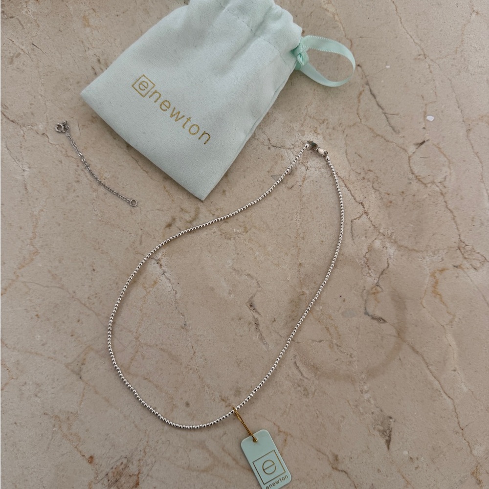 eNewton Silver Necklace